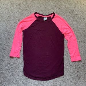 Victoria’s Secret Pink Baseball Tee Size XS